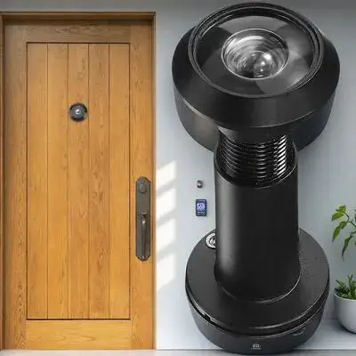 Wide Angle Door Peephole Viewer 220° for Front Door Home Security Door Viewer Peep Hole Lens Scratch Resistant Secure Viewing
Wide Angle Door Peephole Viewer 220° for Front Door Home Security Door Viewer Peep Hole Lens Scratch Resistant Secure Viewing