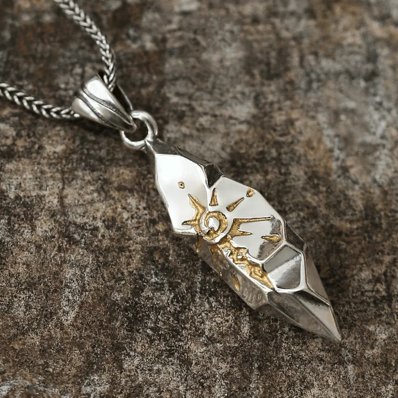 Retro Wish Stone Men's Pure Silver 925 Necklace Luxury Meaning Gift Meteorite High-End Pendant Unisex Fashion Jewelry
Retro Wish Stone Men's Pure Silver 925 Necklace Luxury Meaning Gift Meteorite High-End Pendant Unisex Fashion Jewelry