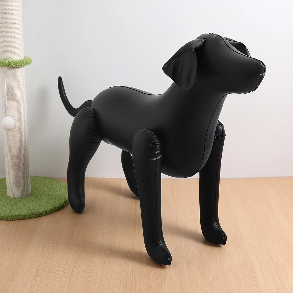 2 Pcs Pet Clothing Model Inflatable Dog Mannequin PVC Display Stand White Black Stylish Large Design Smooth Lines Lasting
2 Pcs Pet Clothing Model Inflatable Dog Mannequin PVC Display Stand White Black Stylish Large Design Smooth Lines Lasting