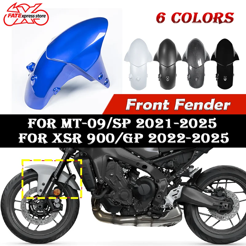 MT 09 XSR 900 Motorcycle Fender Front Mudguard For Yamaha MT-09 MT09 SP 2021-2025 XSR900 GP 2022-2025 Wheel Splash Cover Guard
MT 09 XSR 900 Motorcycle Fender Front Mudguard For Yamaha MT-09 MT09 SP 2021-2025 XSR900 GP 2022-2025 Wheel Splash Cover Guard