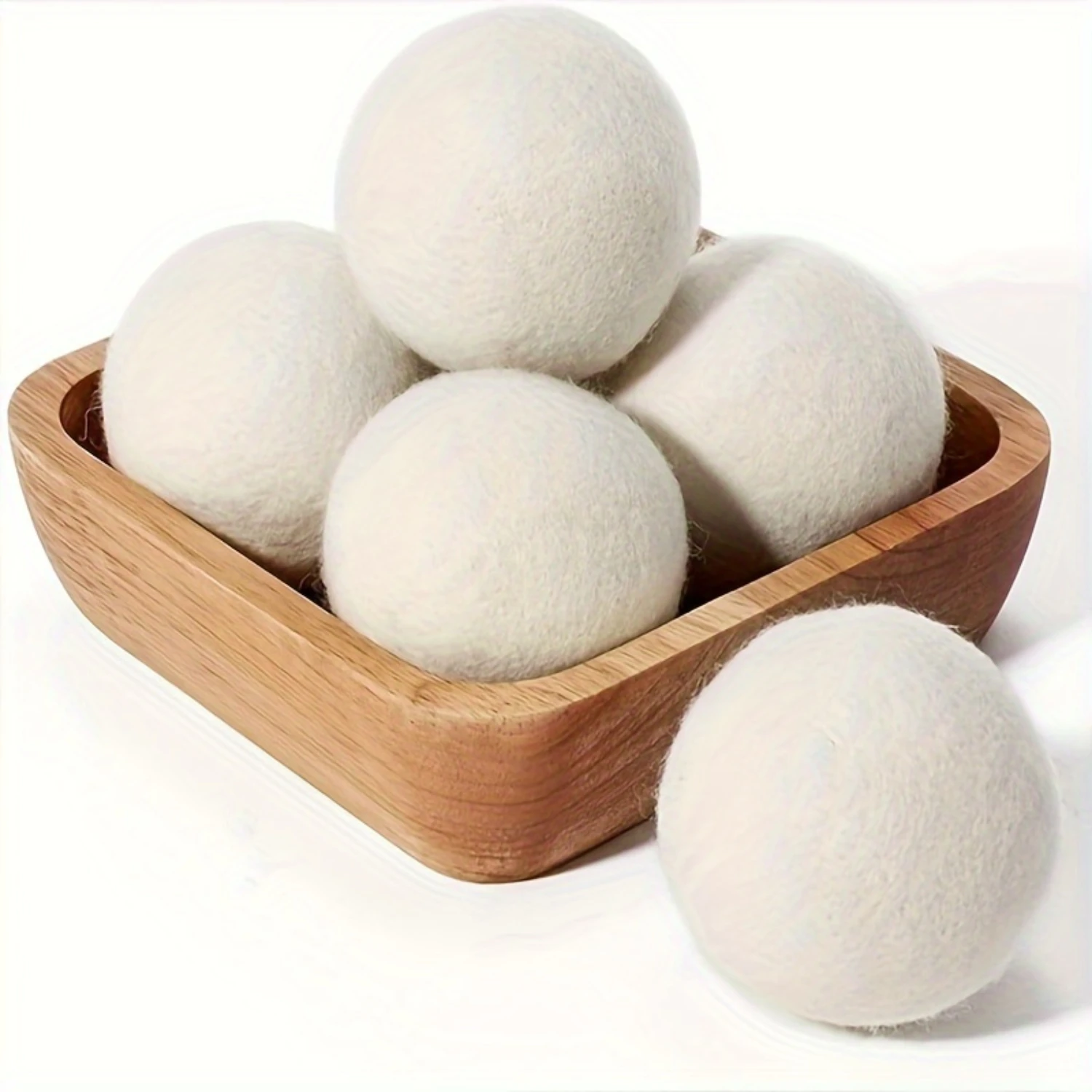 6pcs, Wool Laundry Dryer Ball, Reusable Laundry Ball, Laundry Washing Ball For Washing Machine, Fabric Softener Ball, Laundry Dr
6pcs, Wool Laundry Dryer Ball, Reusable Laundry Ball, Laundry Washing Ball For Washing Machine, Fabric Softener Ball, Laundry Dr