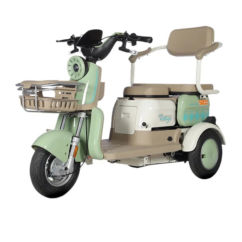Electric Tricycle Adult Lady Pick-up and Drop-off Children Household Mini Leisure Scooter
Electric Tricycle Adult Lady Pick-up and Drop-off Children Household Mini Leisure Scooter