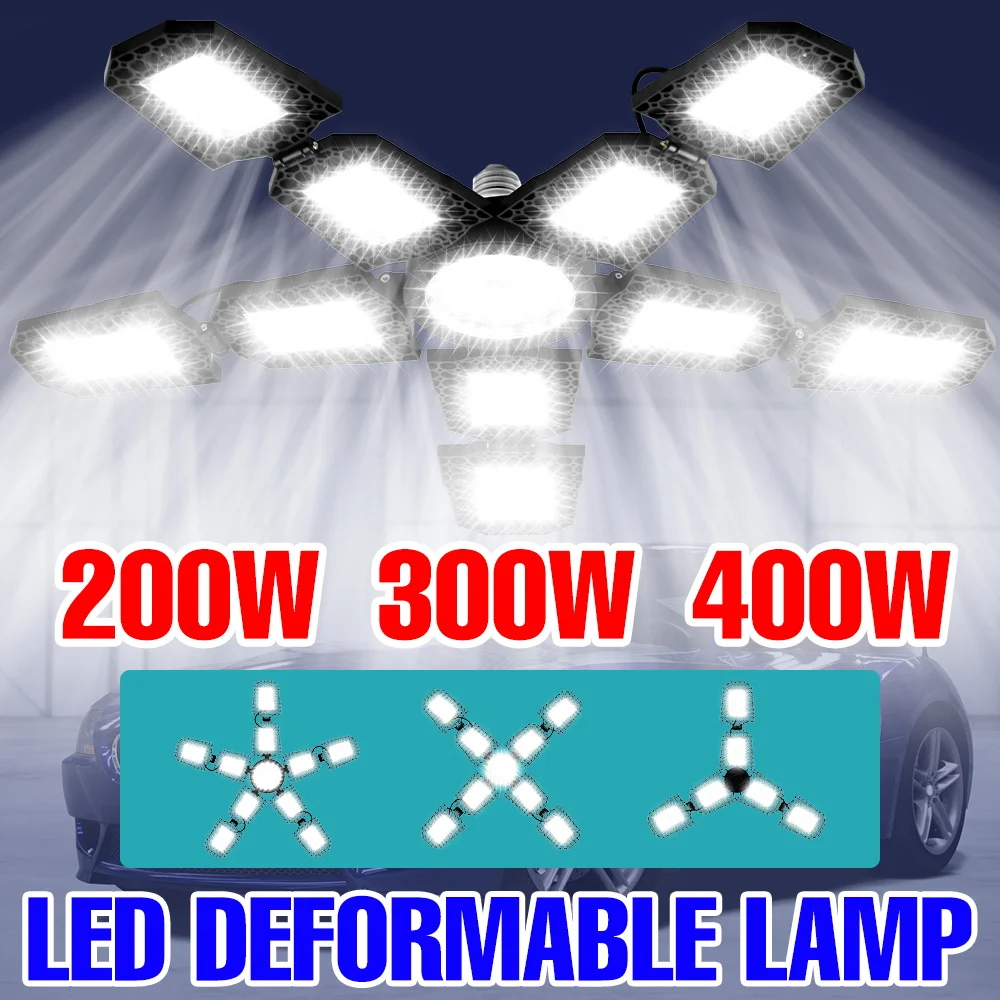 Светодиодная лампа 400 Вт E27/E26, гаражная лампа переменного тока 220 В, прожекторы, деформируемый складной потолочный светильник 110 В для домашнего склада, парковочной мастерской
Светодиодная лампа 400 Вт E27/E26, гаражная лампа переменного тока 220 В, прожекторы, деформируемый складной потолочный светильник 110 В для домашнего склада, парковочной мастерской