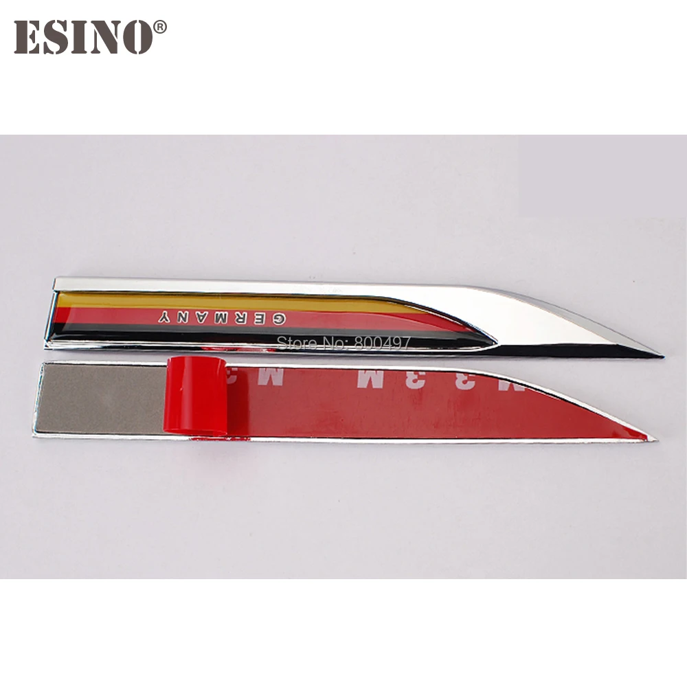 2 x New Fender Side Metal Zinc Alloy Knife Side 3D The Flag Of The Germany Emblems Badges Decals Stickers
2 x New Fender Side Metal Zinc Alloy Knife Side 3D The Flag Of The Germany Emblems Badges Decals Stickers