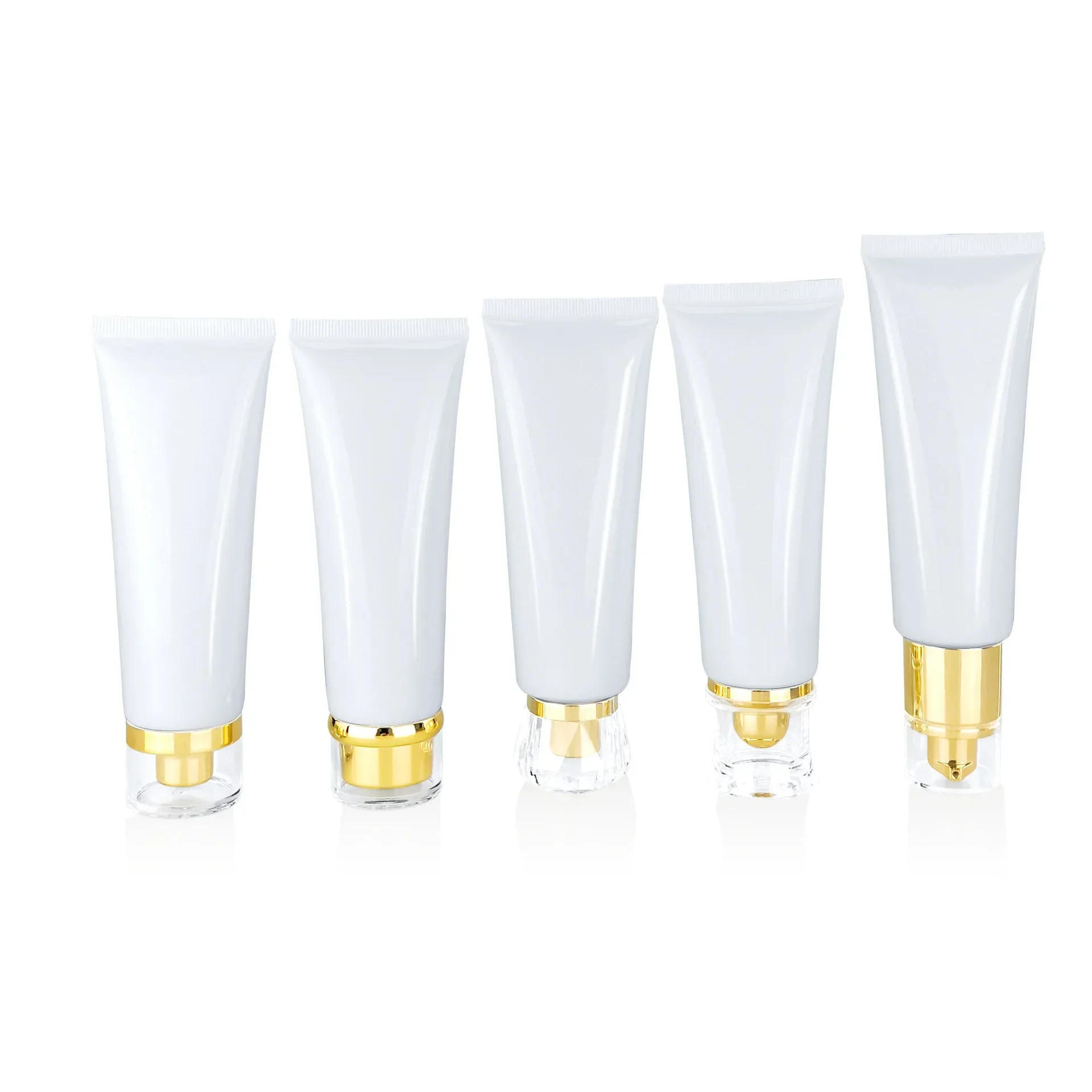 80G White Cosmetic Hosepipe Acrylic Screw Cap Packaging Hose Sub-Packaging Facial Cleanser Hand Cream Wholesale
80G White Cosmetic Hosepipe Acrylic Screw Cap Packaging Hose Sub-Packaging Facial Cleanser Hand Cream Wholesale