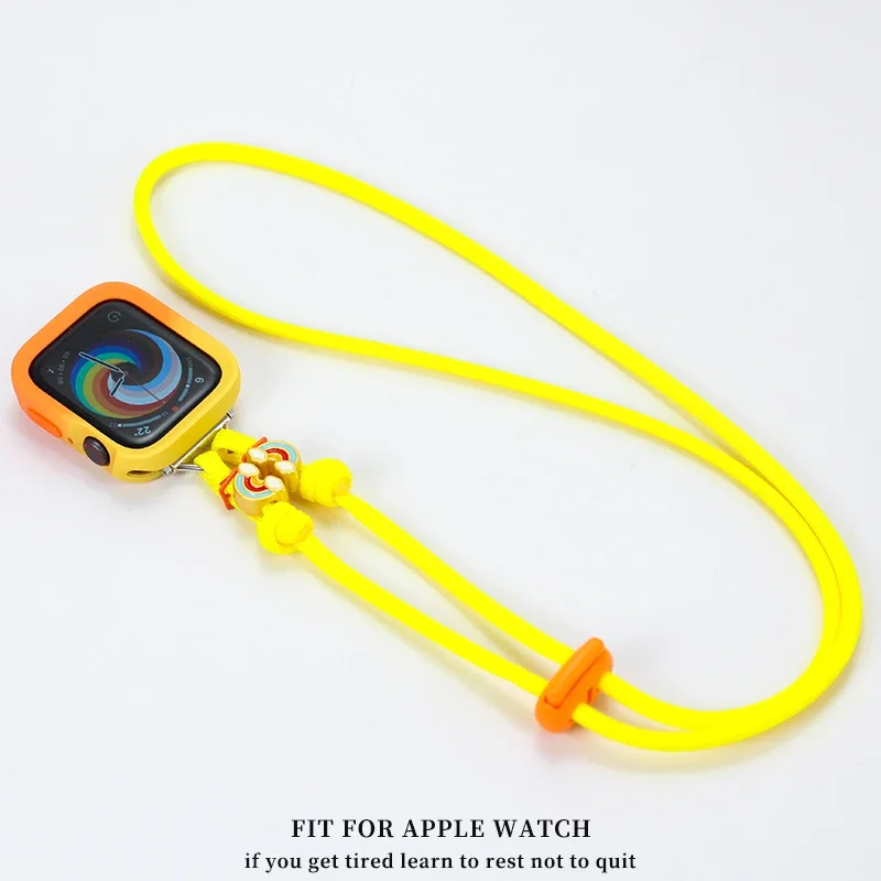 Ultra 49 46 45 44 42 41 40mm strap Case for apple watch Colourful braided neck lanyard Sturdy durable S1098765432 SE accessories
Ultra 49 46 45 44 42 41 40mm strap Case for apple watch Colourful braided neck lanyard Sturdy durable S1098765432 SE accessories