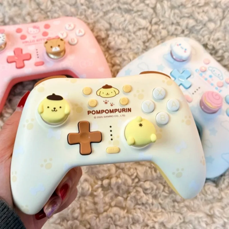Sanrio Pompompurin Wireless Bluetooth Game Controller Compatible With Ns Pc Cute Pattern Rgb Holiday Gift For Adult Gamers
Sanrio Pompompurin Wireless Bluetooth Game Controller Compatible With Ns Pc Cute Pattern Rgb Holiday Gift For Adult Gamers