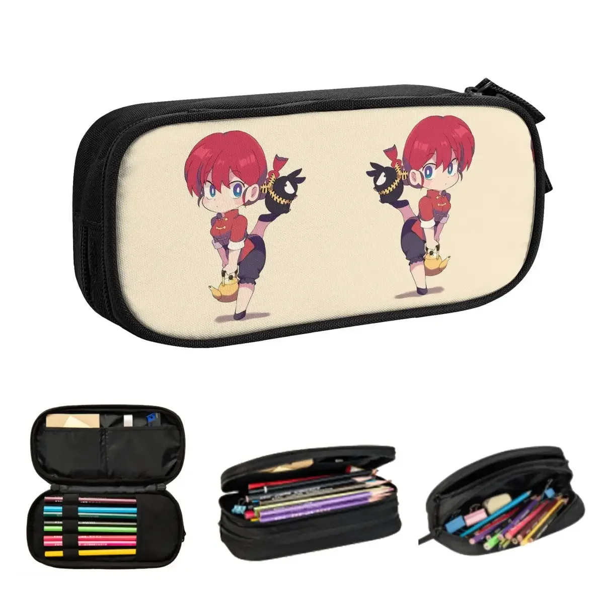 Ranma 1/2 Saotome Pig Girls P Chan Pencil Cases for Students Gifts Pen Box Pencil Bag Pencil Pouch Storage Stationery Supplies
Ranma 1/2 Saotome Pig Girls P Chan Pencil Cases for Students Gifts Pen Box Pencil Bag Pencil Pouch Storage Stationery Supplies