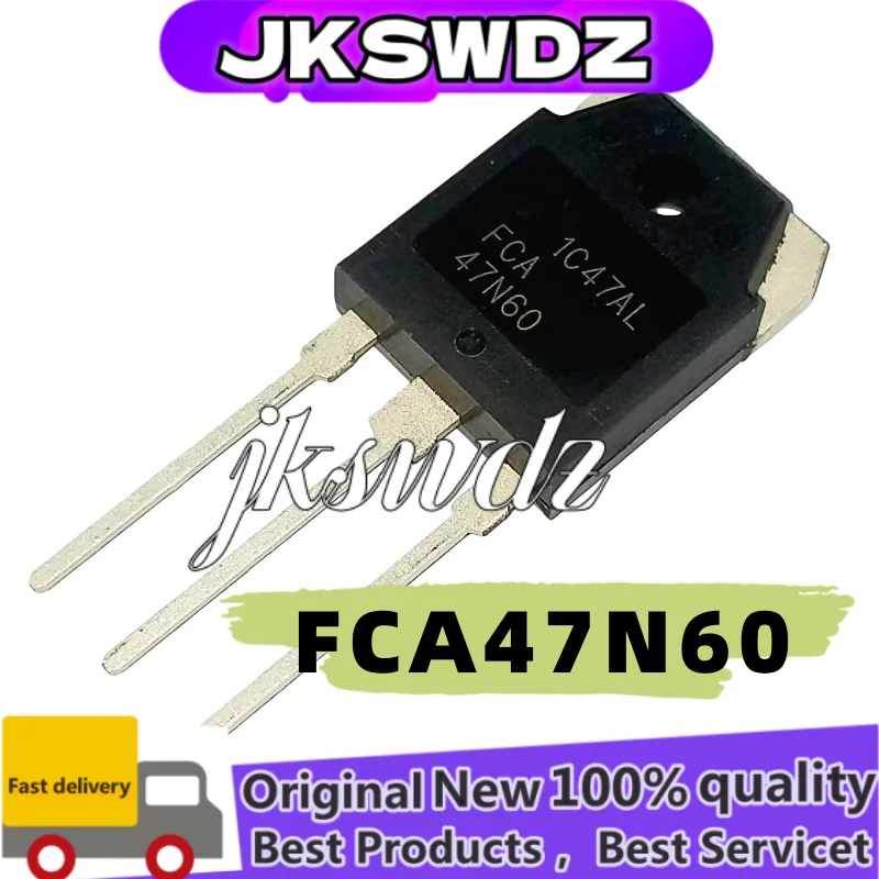 10PCS 100% NEW FCA47N60 TO-3P 600V 47A MOS Field effect transistor Best Quality In Stock
10PCS 100% NEW FCA47N60 TO-3P 600V 47A MOS Field effect transistor Best Quality In Stock