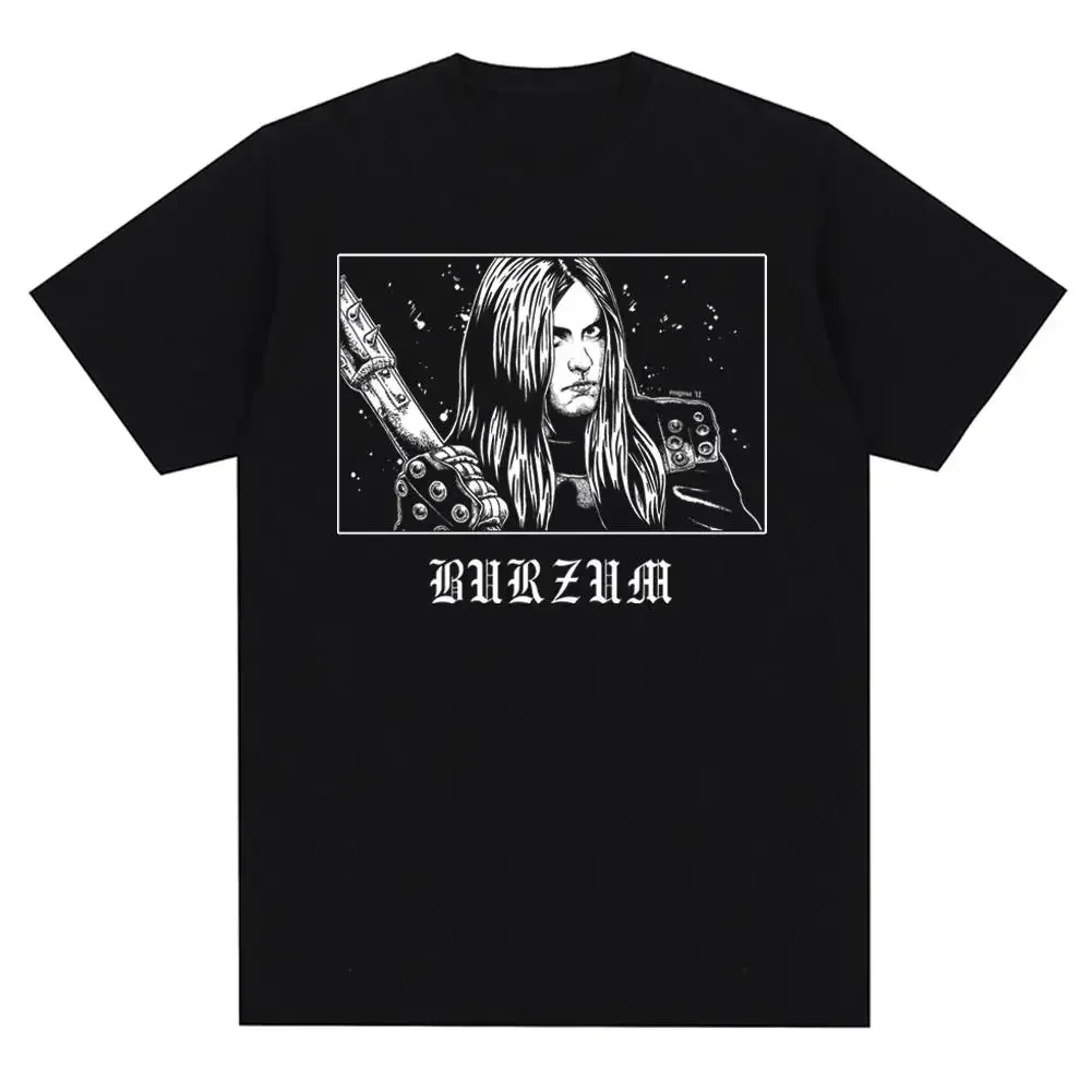 Vintage metal band Burzums album cover Print T-shirt men's and women's loose casual 100% cotton round neck short sleeve T-shirt
Vintage metal band Burzums album cover Print T-shirt men's and women's loose casual 100% cotton round neck short sleeve T-shirt