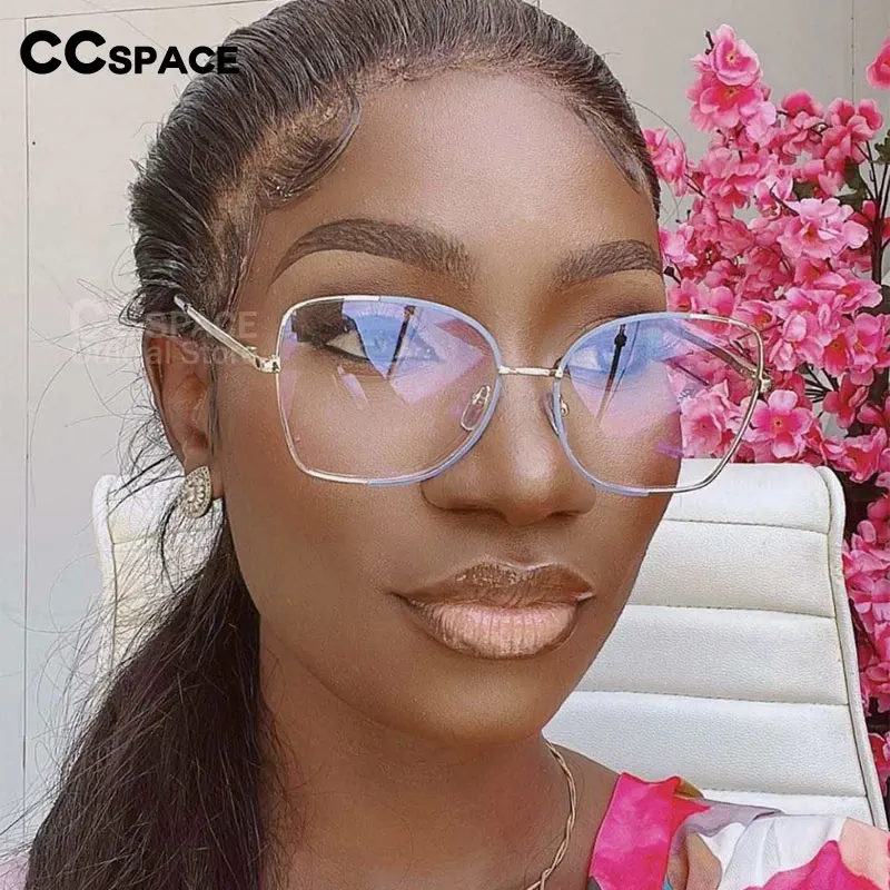 54079 Half Frame Anti Blue Light Metal Optical Glasses Frames Spring Leg Women Men Fashion Computer Eyeglasses
54079 Half Frame Anti Blue Light Metal Optical Glasses Frames Spring Leg Women Men Fashion Computer Eyeglasses