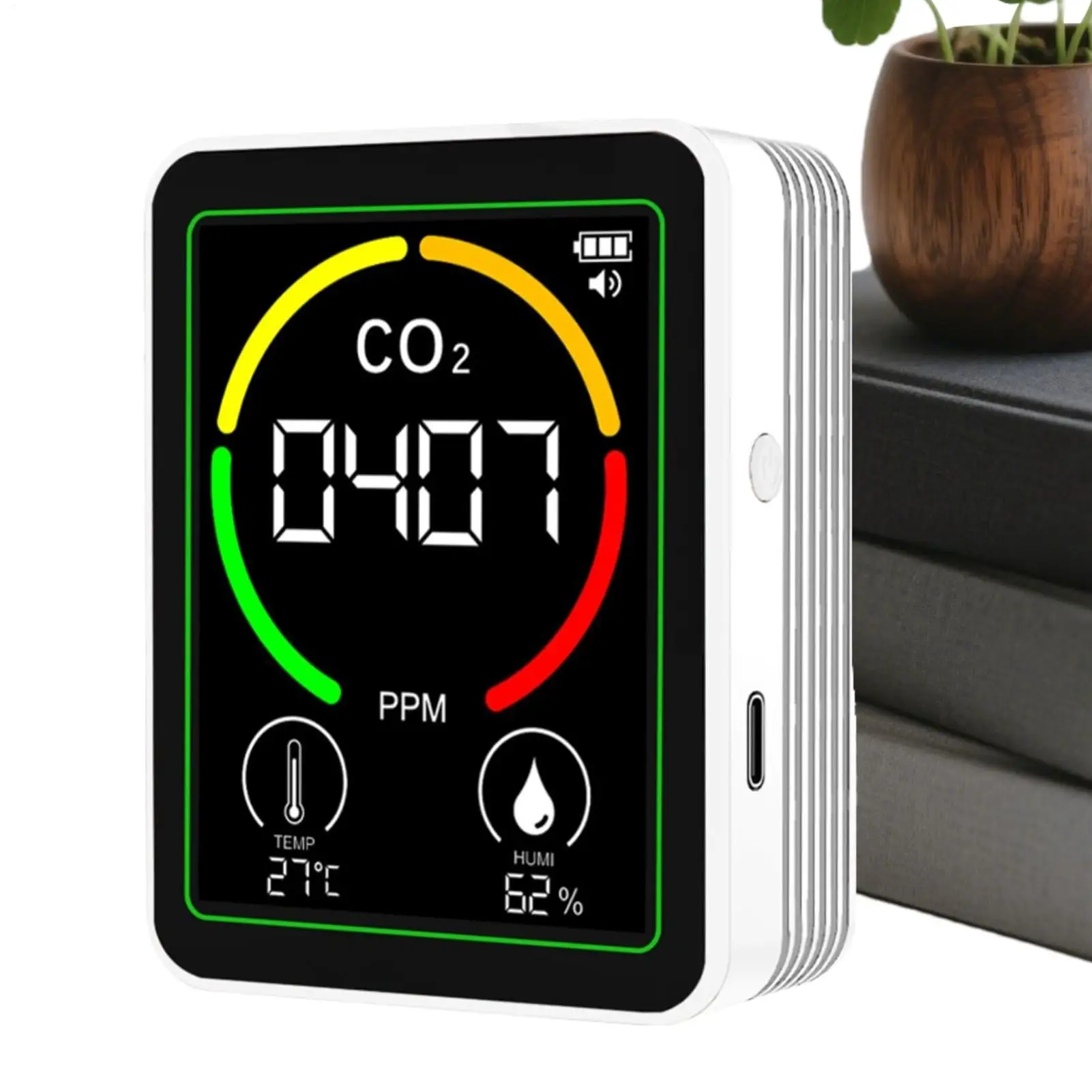Air Quality Tester Digital Temperature Sensor Household Air Quality Monitoring For Home Indoor Bedroom Dormitory Hotel Travel RV
Air Quality Tester Digital Temperature Sensor Household Air Quality Monitoring For Home Indoor Bedroom Dormitory Hotel Travel RV