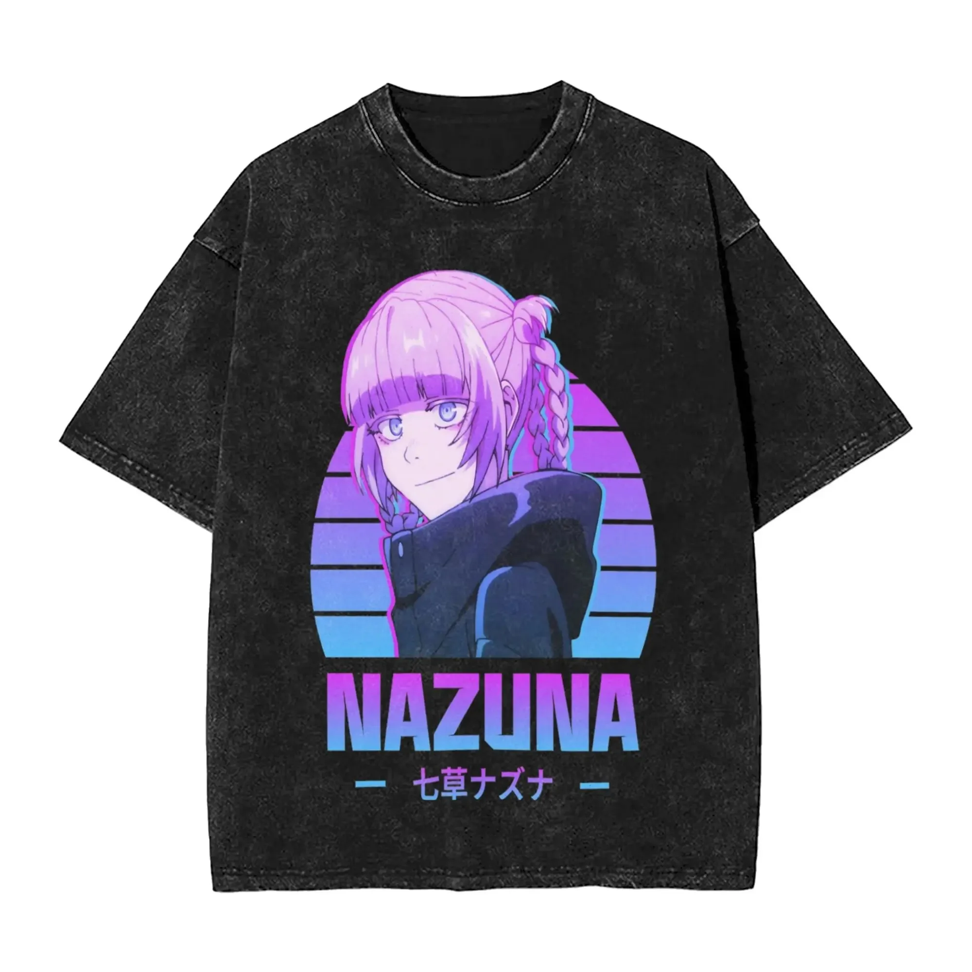 Hot Sale Call of The Night Nazuna Graphic Print Retro Washed T-Shirts Mens Women Crewneck Cotton Tees Streetwear Oversized Tops
Hot Sale Call of The Night Nazuna Graphic Print Retro Washed T-Shirts Mens Women Crewneck Cotton Tees Streetwear Oversized Tops