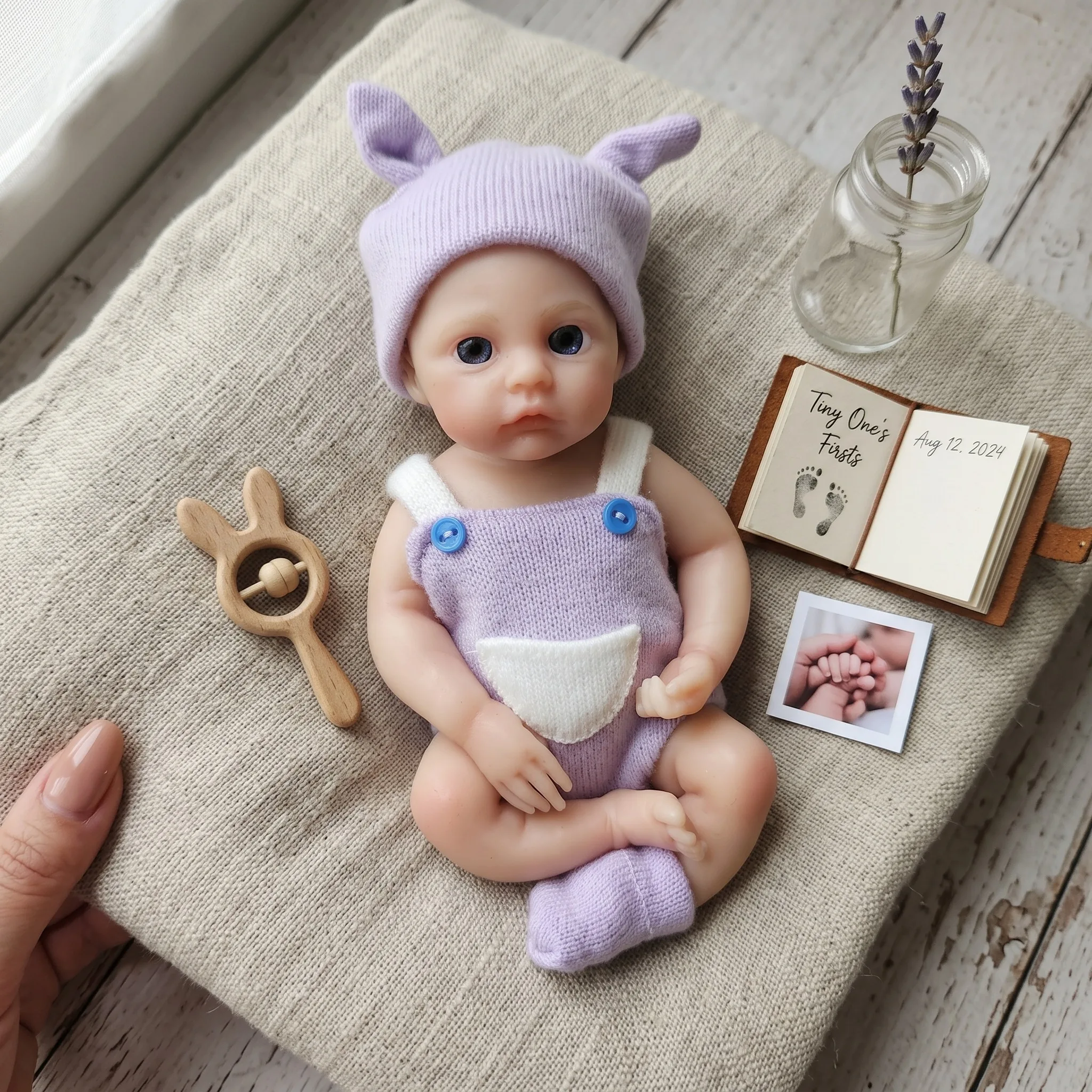 6 Inch Handmade Solid Silicone Newborn Baby Girl 2026 Lifelike Reborn Girl Baby For Birthday Gifts
6 Inch Handmade Solid Silicone Newborn Baby Girl 2026 Lifelike Reborn Girl Baby For Birthday Gifts