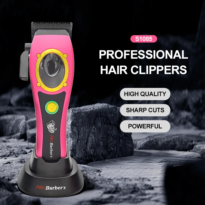 OEM 8000RPM Brush Magnetic Motor Barber Clipper Brush Hair Clipper Cordless Blade Clipper for Men
OEM 8000RPM Brush Magnetic Motor Barber Clipper Brush Hair Clipper Cordless Blade Clipper for Men