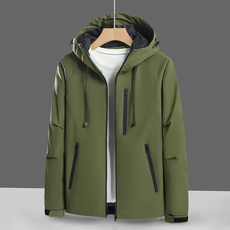 Повседневная водонепроницаемая ветрозащитная ветровка с капюшоном, осень-зима, уличное мужское модное пальто, женское пальто, спортивная куртка для рыбалки и пешего туризма
Повседневная водонепроницаемая ветрозащитная ветровка с капюшоном, осень-зима, уличное мужское модное пальто, женское пальто, спортивная куртка для рыбалки и пешего туризма
