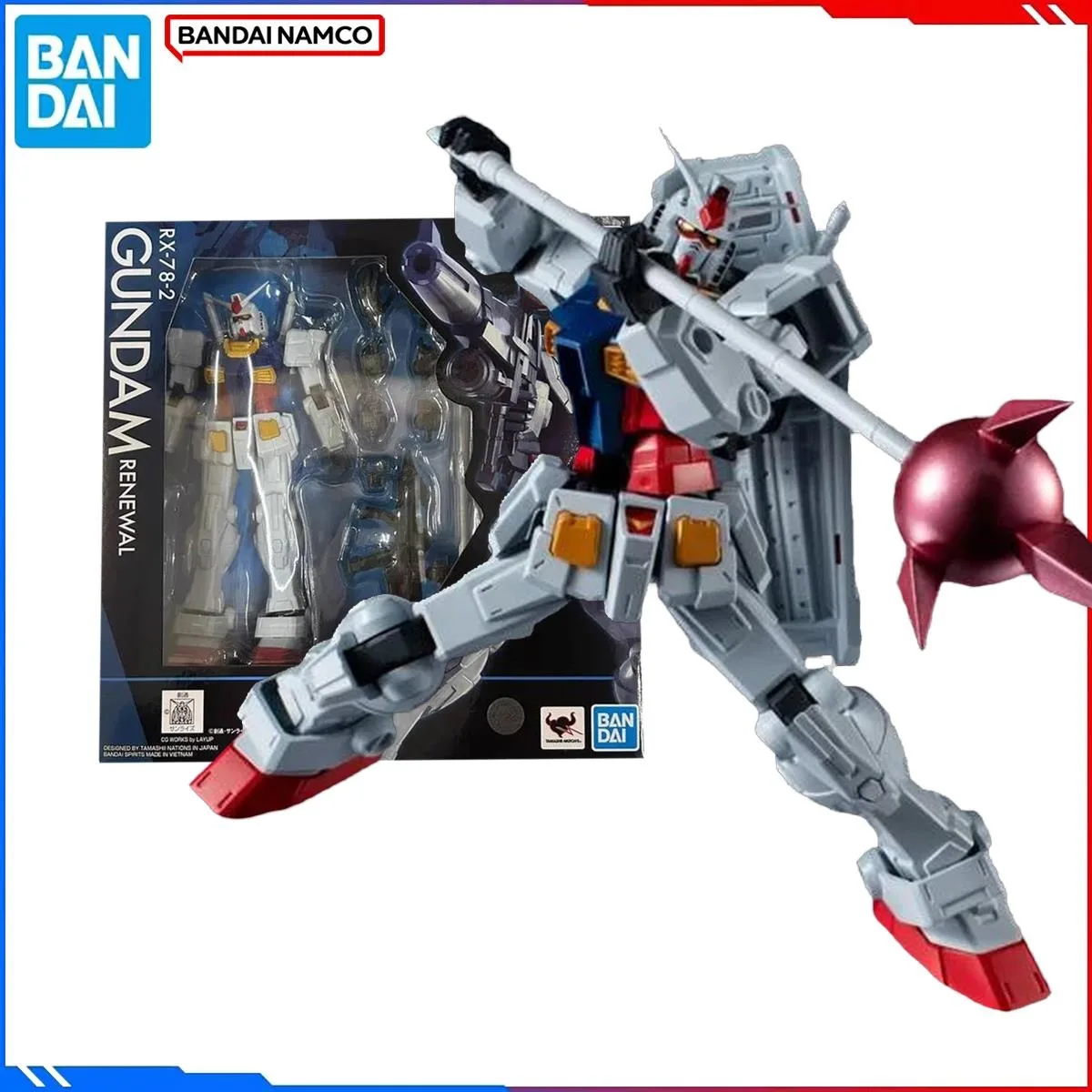 Bandai Genuine Gundam Universe Anime Model Kits GU RX-78-2 Gundam Renewal Toys Action Figure Assembly Model Gift for Boy Present
Bandai Genuine Gundam Universe Anime Model Kits GU RX-78-2 Gundam Renewal Toys Action Figure Assembly Model Gift for Boy Present