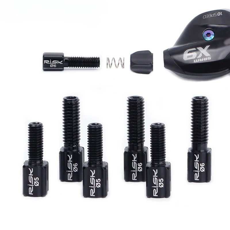 MTB Road Bike Cable Adjuster Barrel Aluminum Alloy Gear Brake Tuning Screw for Shifter Derailleur
MTB Road Bike Cable Adjuster Barrel Aluminum Alloy Gear Brake Tuning Screw for Shifter Derailleur