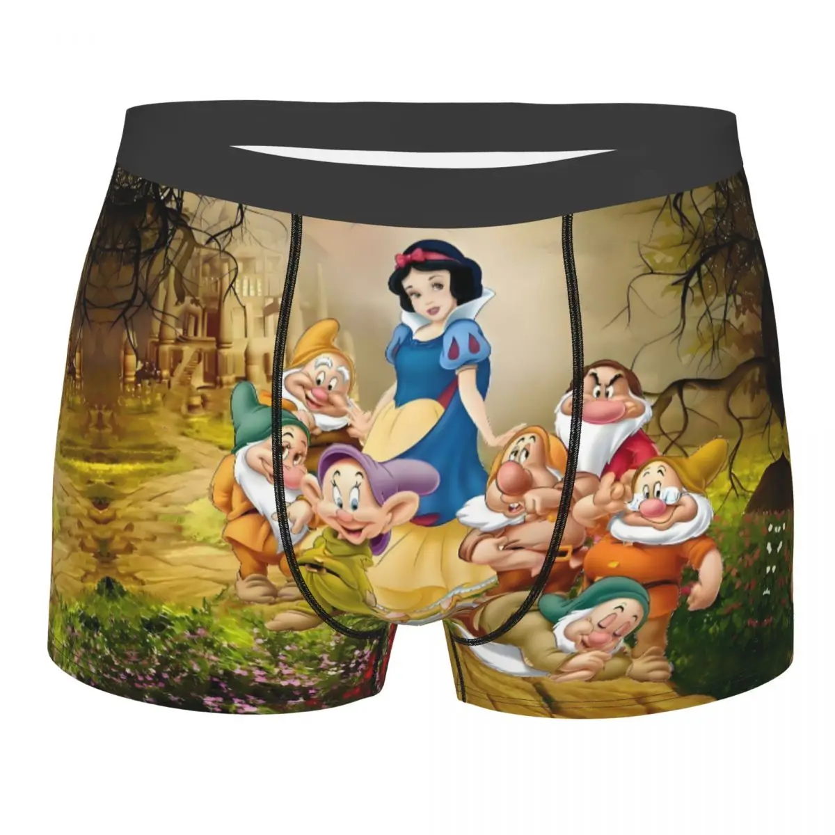 Anime Snow White And The Seven Dwarfs Underwear Men Printed Fantasy Film Anime Boxer Briefs Shorts Panties Soft Underpants
Anime Snow White And The Seven Dwarfs Underwear Men Printed Fantasy Film Anime Boxer Briefs Shorts Panties Soft Underpants