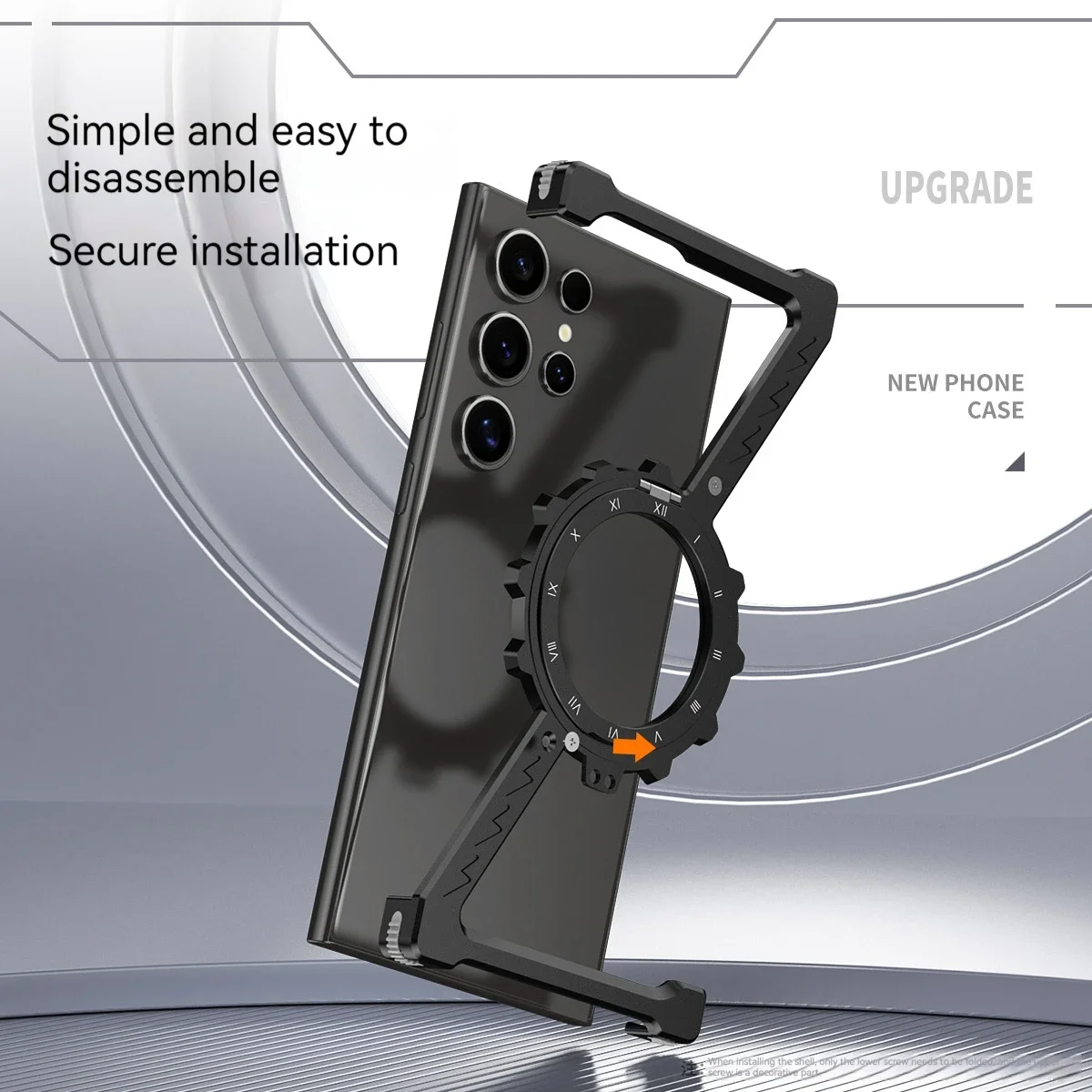Night Light Z Shape Metal Phone Case,for Samsung Galaxy S24 S23 S25 Ultra Protective Cover Shockproof Bumper 360°Rotation Holder
Night Light Z Shape Metal Phone Case,for Samsung Galaxy S24 S23 S25 Ultra Protective Cover Shockproof Bumper 360°Rotation Holder