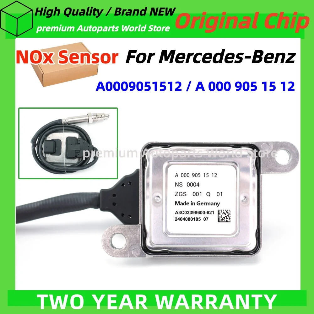 A0009051512 0009051512 New Nitrogen Oxide NOx Sensor For Mercedes Benz Ml Gl W164 X164 W166 X166 C166 W205 C205 NOX Oxygen Acces
A0009051512 0009051512 New Nitrogen Oxide NOx Sensor For Mercedes Benz Ml Gl W164 X164 W166 X166 C166 W205 C205 NOX Oxygen Acces