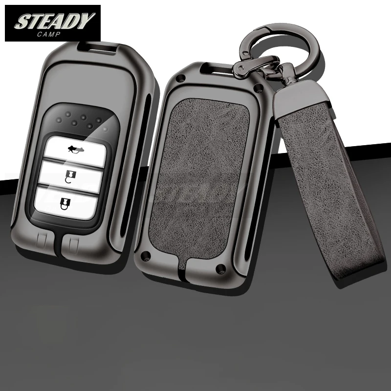 Leather Zinc Alloy Auto Car Key Case Cover For Honda CRV CR-V Fit Civic Accord HR-V HRV City Odyssey XR-V Holder Accessories
Leather Zinc Alloy Auto Car Key Case Cover For Honda CRV CR-V Fit Civic Accord HR-V HRV City Odyssey XR-V Holder Accessories