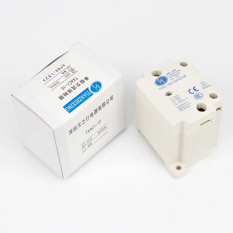 New original single pole AC contactor TXAC1 10 25 40AC special thermostat for injection molding machine
New original single pole AC contactor TXAC1 10 25 40AC special thermostat for injection molding machine