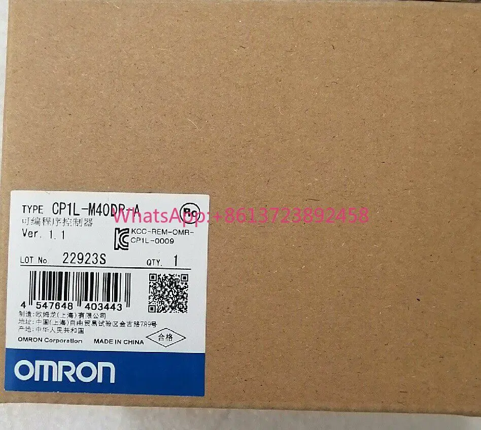 Omron CP1L-M40DR-A is brand new and original in stock.
Omron CP1L-M40DR-A is brand new and original in stock.