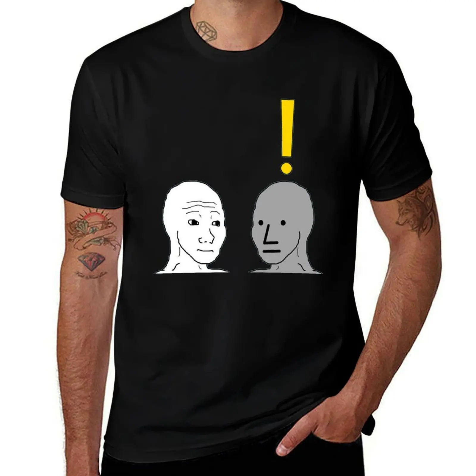 NPC Wojak Meme T-Shirt custom t-shirts oversized anime tshirt mens designer t shirt
NPC Wojak Meme T-Shirt custom t-shirts oversized anime tshirt mens designer t shirt