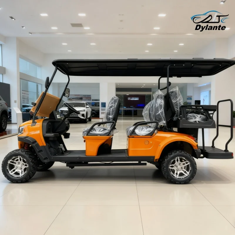 Электрическая тележка для гольфа на заказ, низкие цены, 72 В, свинцово-кислотная батарея, литиевая батарея, дополнительный привод для отеля, курорт с использованием электрического гольф-кара
Электрическая тележка для гольфа на заказ, низкие цены, 72 В, свинцово-кислотная батарея, литиевая батарея, дополнительный привод для отеля, курорт с использованием электрического гольф-кара