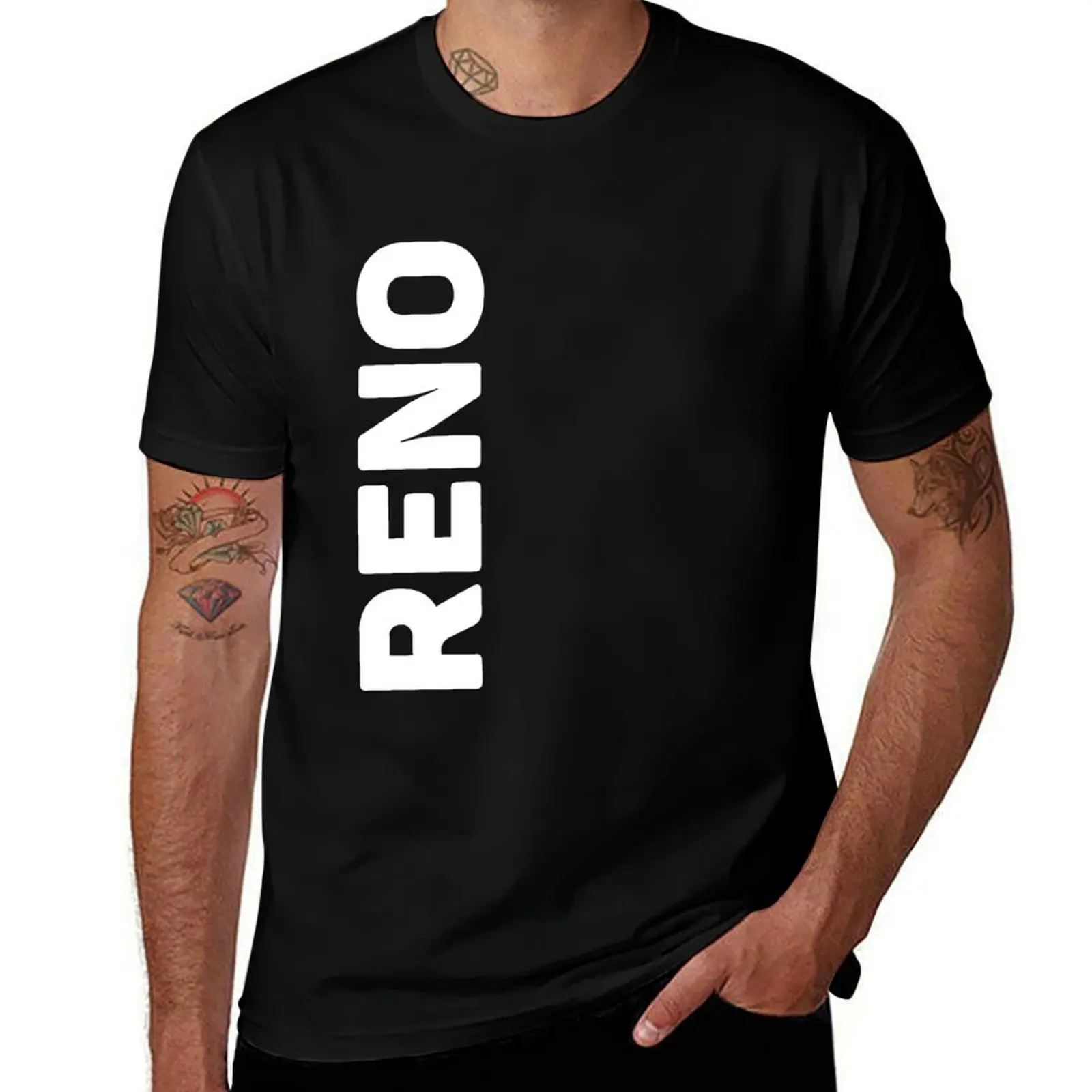 Футболка Reno, новинка, футболка на заказ, винтажные футболки, мужская футболка, простые мужские футболки
Футболка Reno, новинка, футболка на заказ, винтажные футболки, мужская футболка, простые мужские футболки