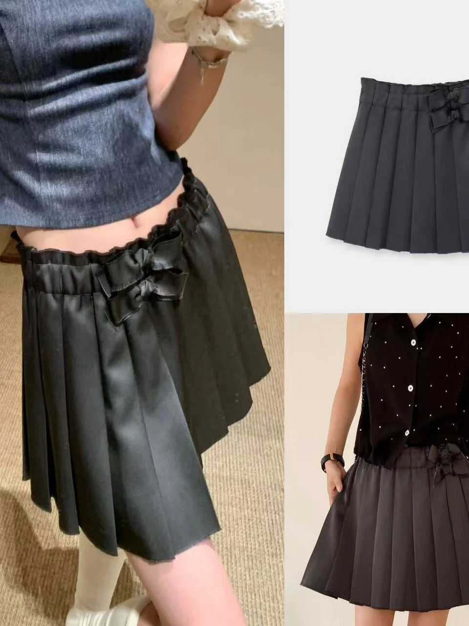 New 25ss Shanghai Half-length Floral Pleated Short Skirt Women's Casual Style Midi Skirt Knot mid Waist Design
New 25ss Shanghai Half-length Floral Pleated Short Skirt Women's Casual Style Midi Skirt Knot mid Waist Design
