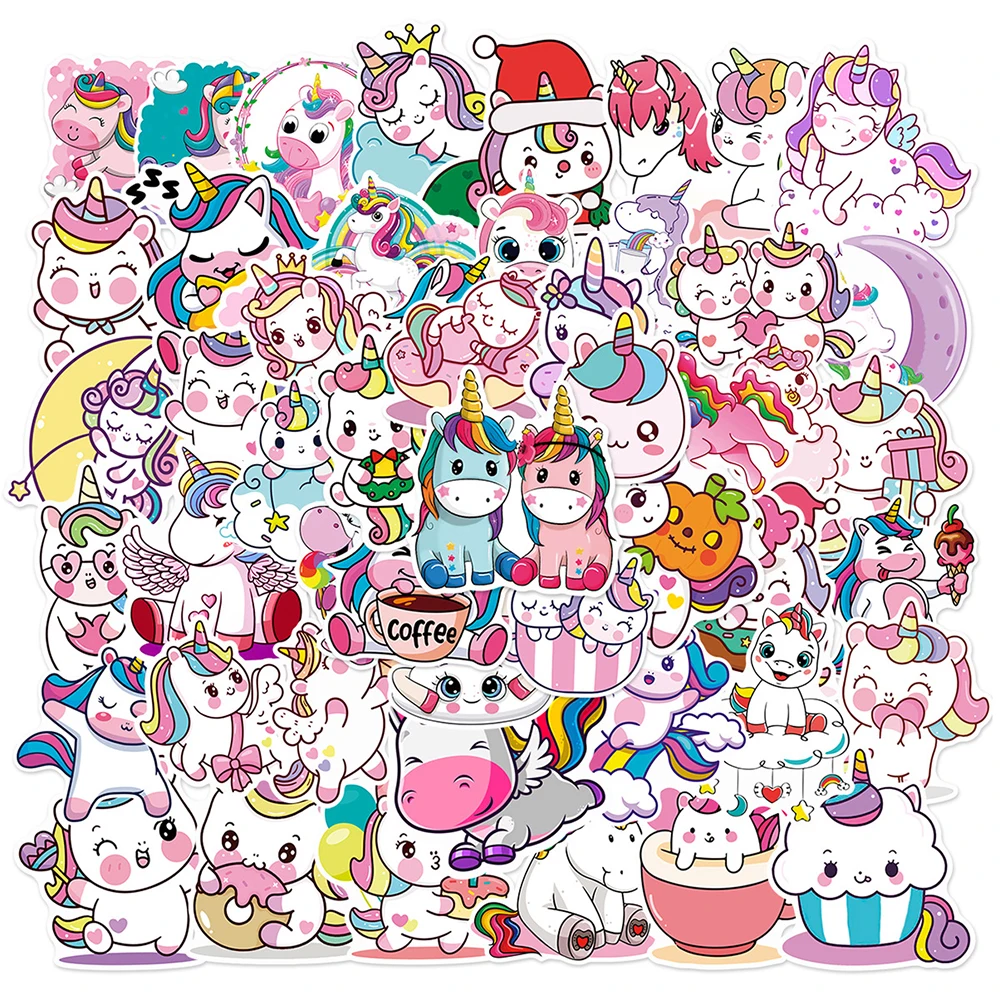 10/30/50pcs Cute Cartoon Unicorn Aesthetic Stickers Decals DIY Notebook Water Bottle Guitar Bike Kawaii Graffiti Sticker Kid Toy
10/30/50pcs Cute Cartoon Unicorn Aesthetic Stickers Decals DIY Notebook Water Bottle Guitar Bike Kawaii Graffiti Sticker Kid Toy