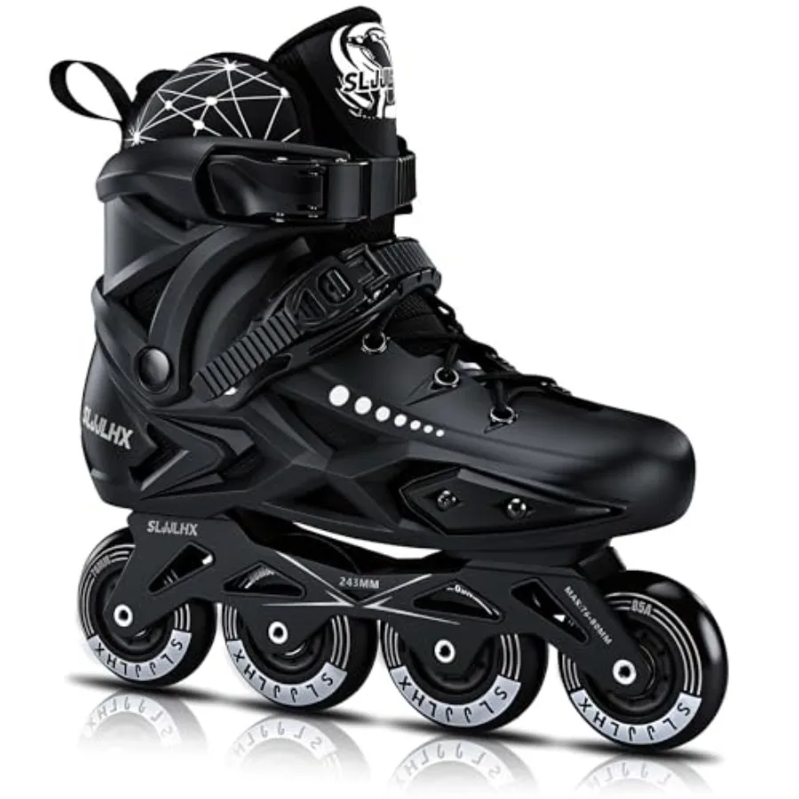 Inline Skates for Men Women, Performance Fitness Roller Skates Blades Adult Male Female, Comfortable Breathable Racing Skates w
Inline Skates for Men Women, Performance Fitness Roller Skates Blades Adult Male Female, Comfortable Breathable Racing Skates w