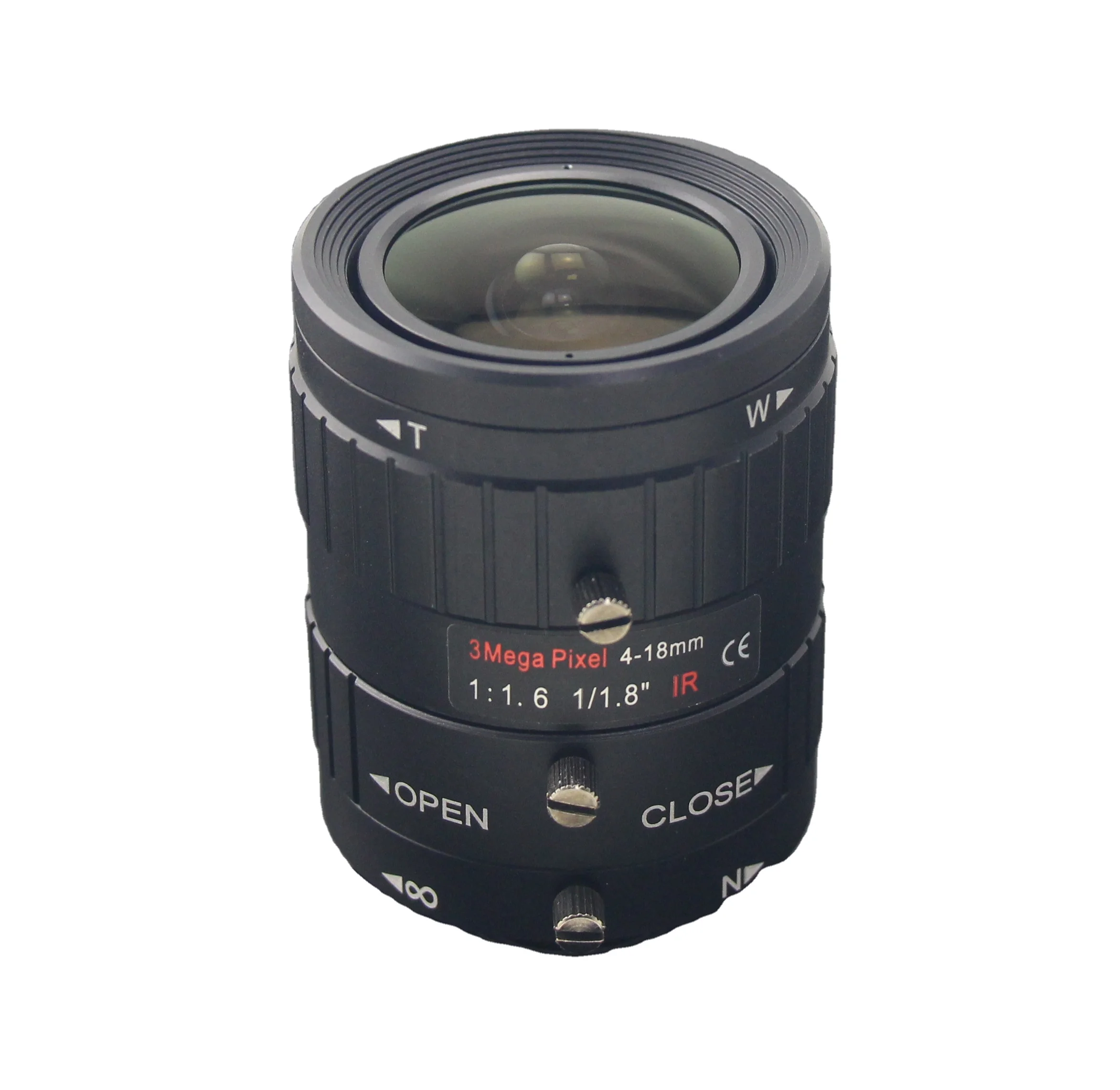 High Resolution Cctv Lens 3 Megapixel ITS Lens 1/1.8" Format 4-18mm Manual Iris Lens
High Resolution Cctv Lens 3 Megapixel ITS Lens 1/1.8" Format 4-18mm Manual Iris Lens