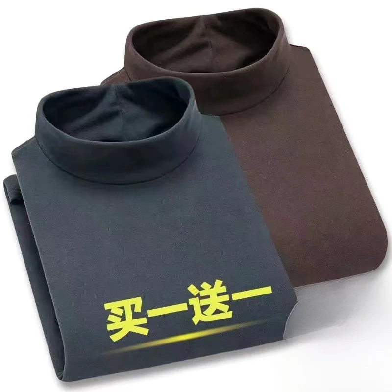 Thiened Fce Warm Long Sve Thermal Underwear for Men Autumn Winter f High Collar Base irt Youth Casual Wear
Thiened Fce Warm Long Sve Thermal Underwear for Men Autumn Winter f High Collar Base irt Youth Casual Wear