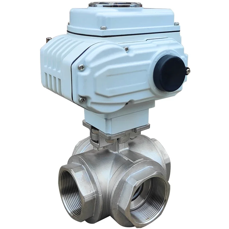 Electric four 4 way stainless steel 304 directional control ball valve oil steam gas
Electric four 4 way stainless steel 304 directional control ball valve oil steam gas