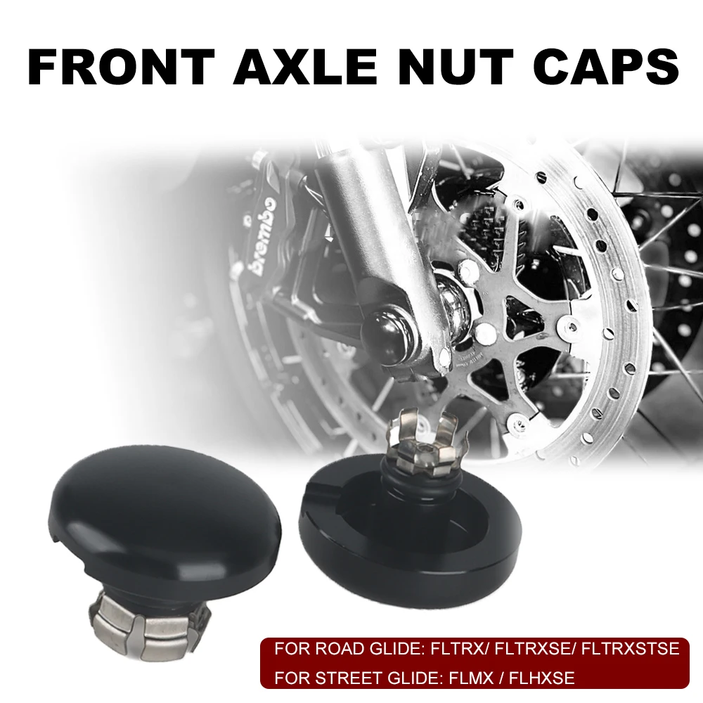 motorcycle modification accessories Front axle modification nut cover for Road Glide Street Glide FLHX FLTRX CVO 2023-2024
motorcycle modification accessories Front axle modification nut cover for Road Glide Street Glide FLHX FLTRX CVO 2023-2024