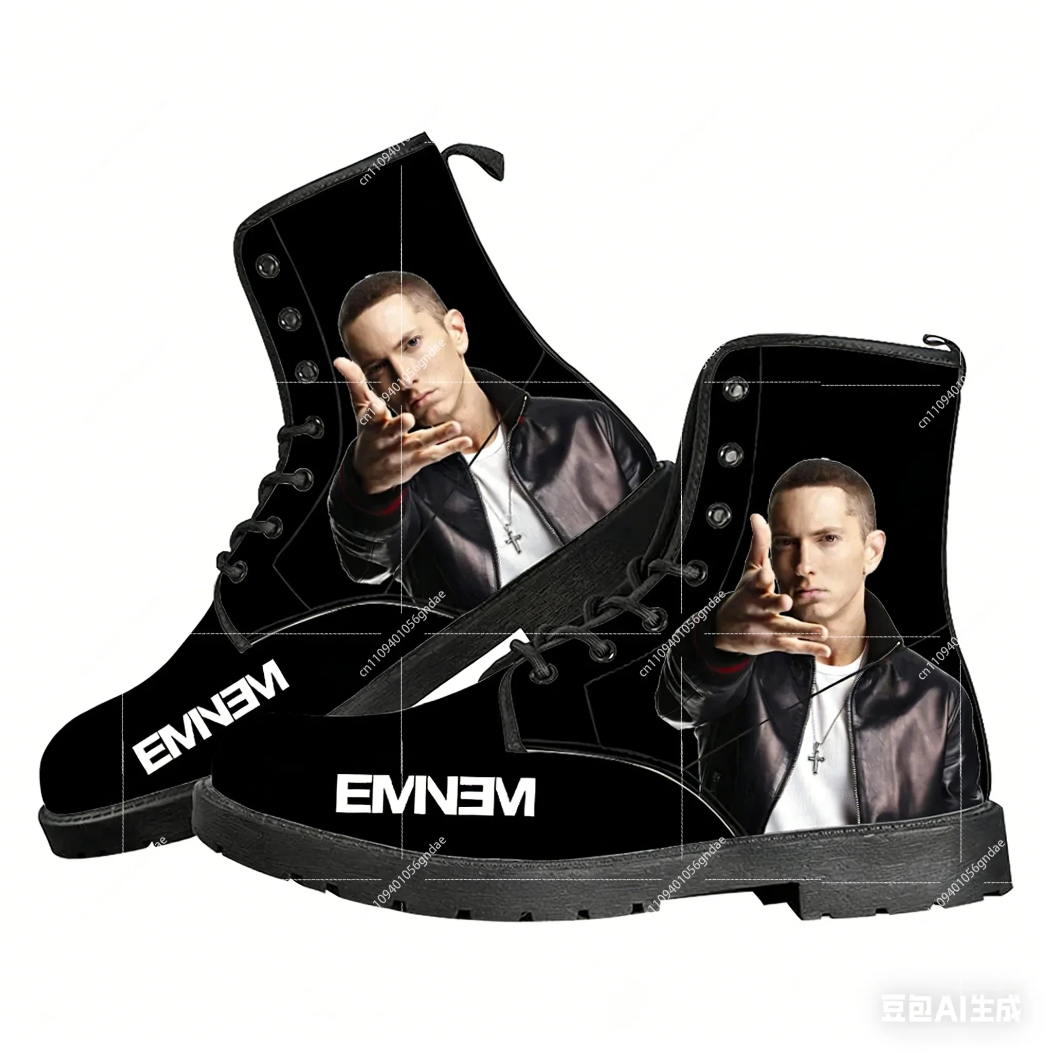 Eminem Hip hop Rock Singer Casual Boots Mens Womens Teenager Shoes Fashion 3D Boot Outdoor High Quality Customize Made Shoe
Eminem Hip hop Rock Singer Casual Boots Mens Womens Teenager Shoes Fashion 3D Boot Outdoor High Quality Customize Made Shoe