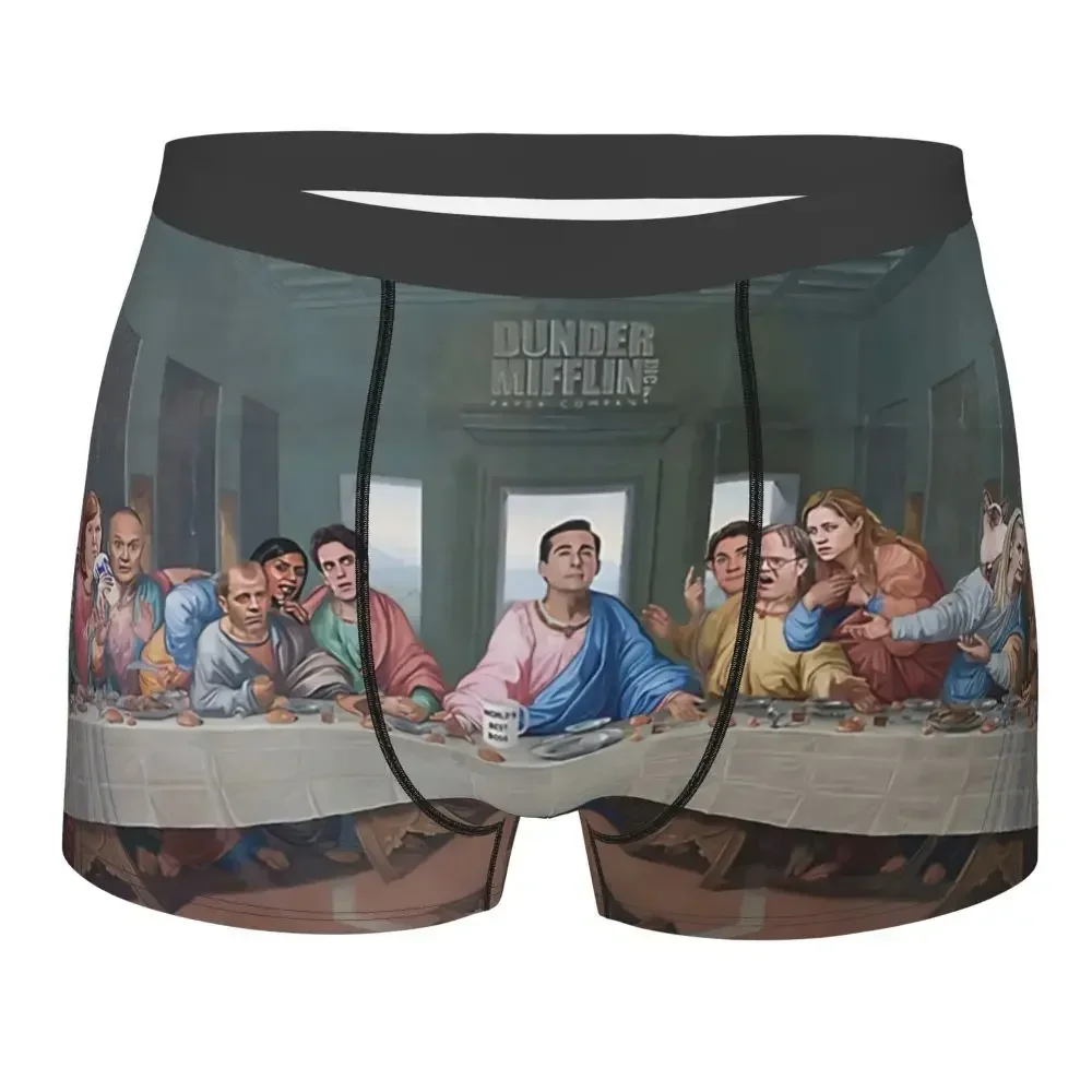 Michael Scott The Office The Last Supper Edition Underpants Breathbale Panties Men's Underwear Comfortable Shorts Boxer Briefs
Michael Scott The Office The Last Supper Edition Underpants Breathbale Panties Men's Underwear Comfortable Shorts Boxer Briefs