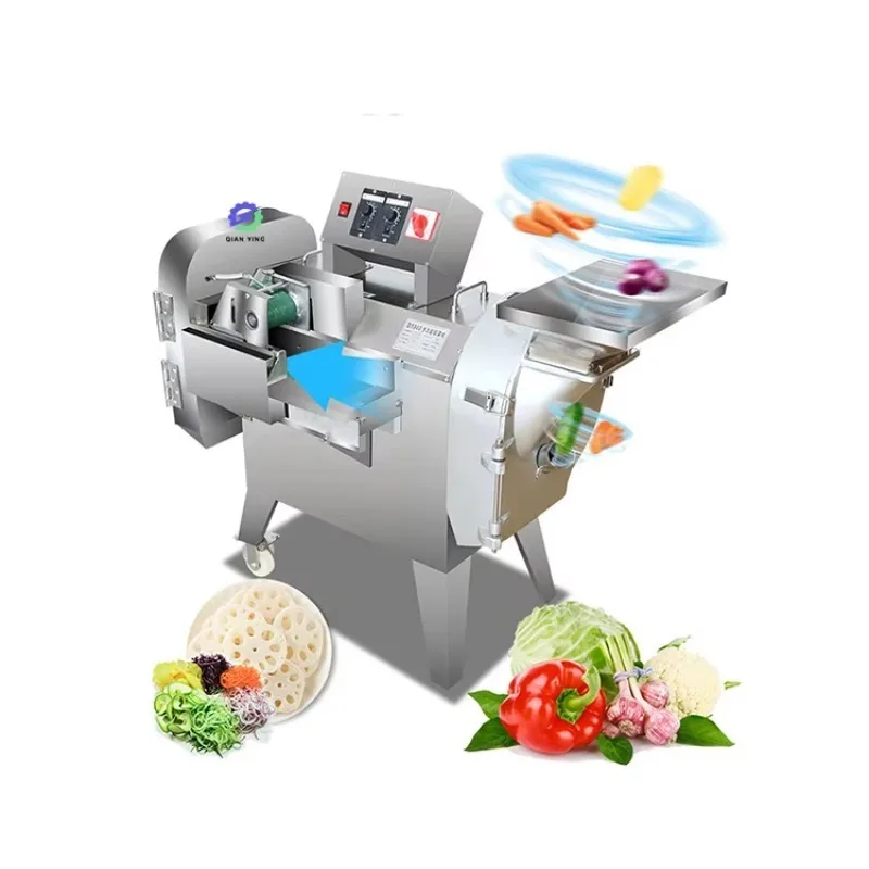 Multifunction Commercial Industrial Vegetable Cutter Machine Automatic Vegetable Slicing Machine Vegetable Cutting Machine