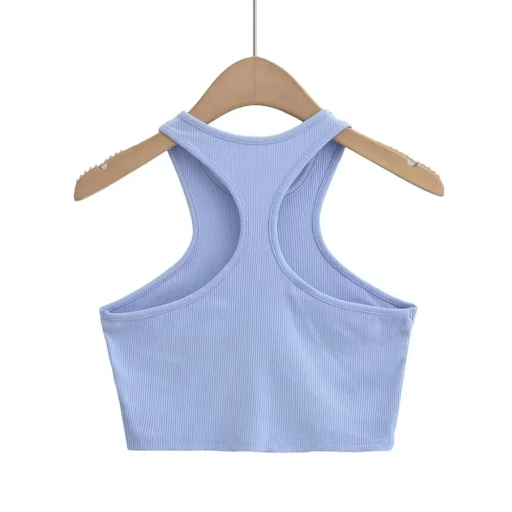 YPFF Sleeveless Slim-Fit Vest for Women Fashionable Threaded I-Shown Solid Color Navel Top Hot Girl Short Style
YPFF Sleeveless Slim-Fit Vest for Women Fashionable Threaded I-Shown Solid Color Navel Top Hot Girl Short Style