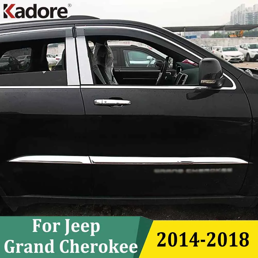 For Jeep Grand Cherokee 2014 2015 2016 2017 2018 Chrome Side Door Body Molding Line Cover Trim Protector Exterior Accessories
For Jeep Grand Cherokee 2014 2015 2016 2017 2018 Chrome Side Door Body Molding Line Cover Trim Protector Exterior Accessories