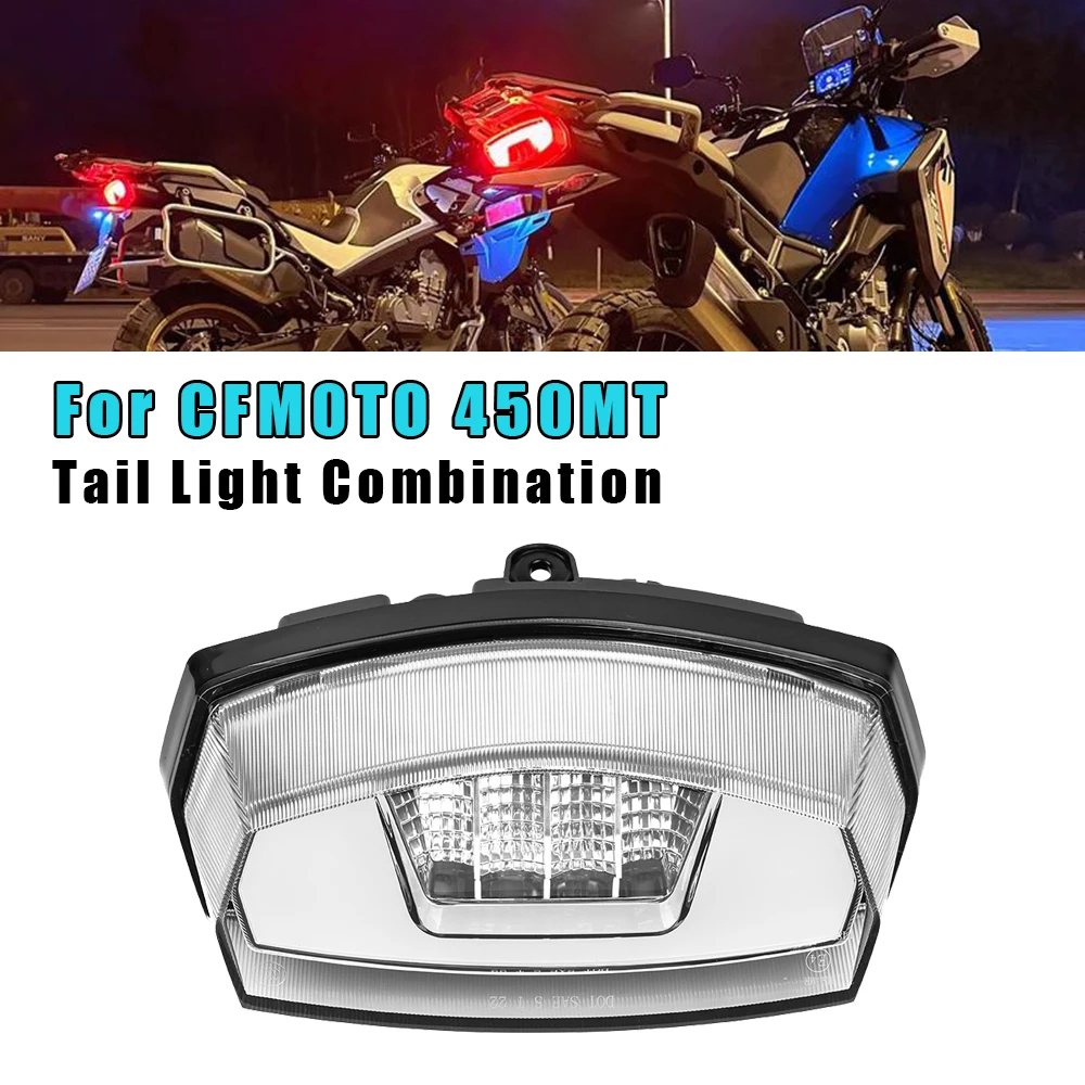 For CFMOTO 450MT MT450 450 MT Taillight Motorcycle Rear Tail Light Lighting Indicators Brake Light Parts Motorcycles Accessories
For CFMOTO 450MT MT450 450 MT Taillight Motorcycle Rear Tail Light Lighting Indicators Brake Light Parts Motorcycles Accessories