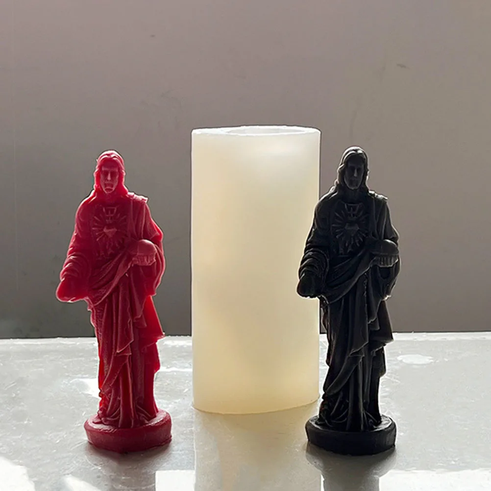 Silicone Mold DIY Crafts Jesus Shaped Jesus Shaped Mold for Candles Soap Resin Wax Gypsum Cement Christmas Theme
Silicone Mold DIY Crafts Jesus Shaped Jesus Shaped Mold for Candles Soap Resin Wax Gypsum Cement Christmas Theme