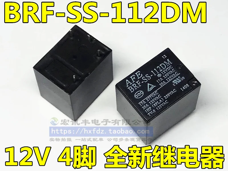 BRF-SS-112DM AFE4 17A277VAC12VDC 10 шт.
BRF-SS-112DM AFE4 17A277VAC12VDC 10 шт.