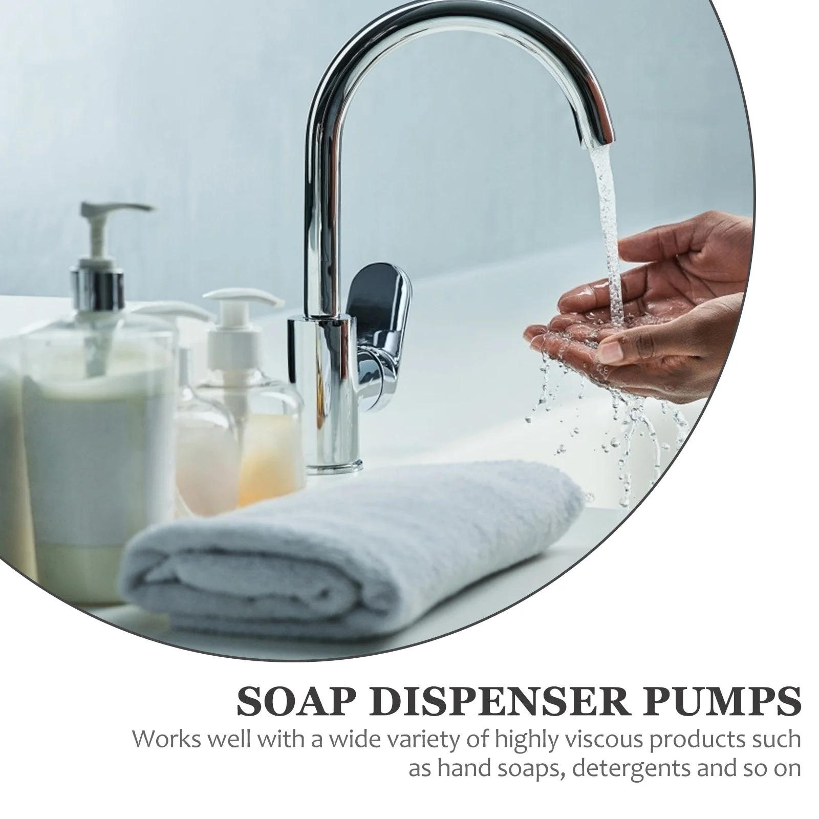 Pressurized Pump Head Replacement Plastic Bottle Nozzle For Soap Dispenser Emulsion Perfume Container Accessory
Pressurized Pump Head Replacement Plastic Bottle Nozzle For Soap Dispenser Emulsion Perfume Container Accessory