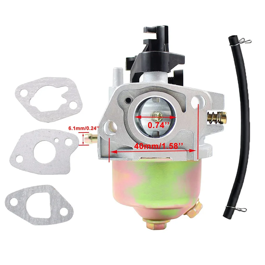 163cc Lawn Mower & 2500 PSI Pressure Washer Carburetor-Replacement Part 951-10310 / 751-10310
163cc Lawn Mower & 2500 PSI Pressure Washer Carburetor-Replacement Part 951-10310 / 751-10310