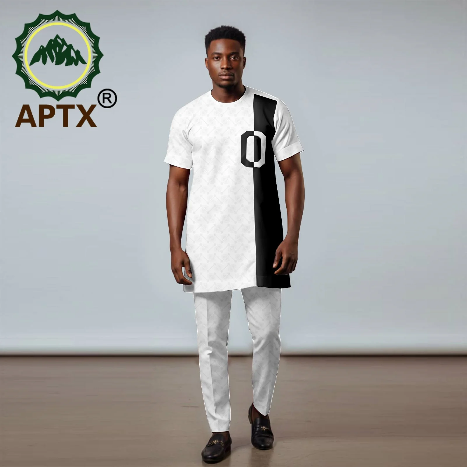 African Men's Fashion Short Sleeve T-shirt Trousers 2-Piece Set Custom Jacquard Men's Groom's Suit Wedding Party Wear 2616051
African Men's Fashion Short Sleeve T-shirt Trousers 2-Piece Set Custom Jacquard Men's Groom's Suit Wedding Party Wear 2616051