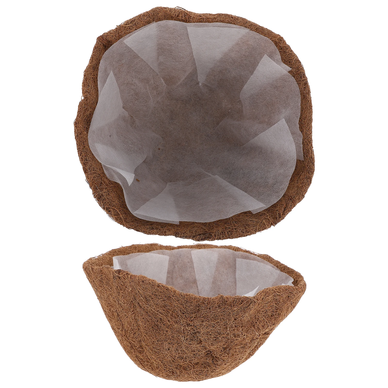 2 set Coconut Liners Planters Round Coir Breathable Containers Hanging Basket Vegetable Outdoor Soft Nonwoven Garden
2 set Coconut Liners Planters Round Coir Breathable Containers Hanging Basket Vegetable Outdoor Soft Nonwoven Garden